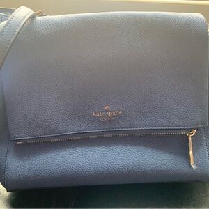 Kate Spade Periwinkle Leather Shoulder Bag. Brand New